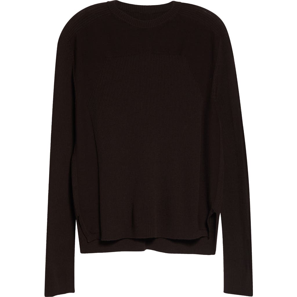 Rick Owens Rick Owens Ribbed Geo Wool Sweater