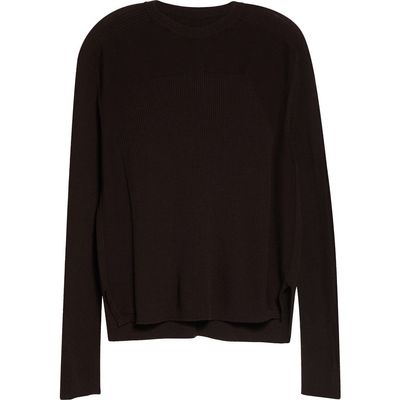 Rick Owens Rick Owens Ribbed Geo Wool Sweater