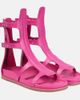 Rick Owens Rick Owens Rubber gladiator sandals - 1