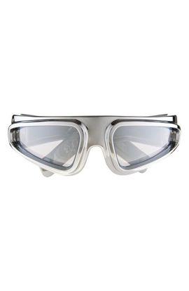 Rick Owens Rick Owens Ryder Wraparound Shield Sunglasses