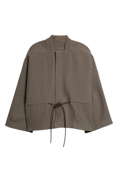 Rick Owens Rick Owens Sail Oversize Wool Flannel Jacket