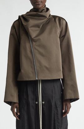 Rick Owens Rick Owens Scarf Flight Jacket