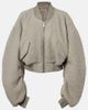 Rick Owens Rick Owens Secchia alpaca and wool-blend bomber jacket - 1