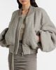 Rick Owens Rick Owens Secchia alpaca and wool-blend bomber jacket - 2