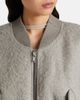 Rick Owens Rick Owens Secchia alpaca and wool-blend bomber jacket - 3