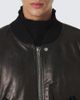 Rick Owens Rick Owens Secchia Flight leather down jacket - 5