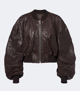 Rick Owens Rick Owens Secchia leather bomber jacket