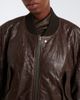 Rick Owens Rick Owens Secchia leather bomber jacket - 3