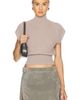 Rick Owens Rick Owens Short Sleeve Turtleneck Sweater - 1