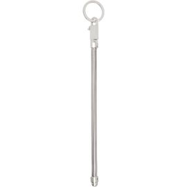 Rick Owens Rick Owens Silver Temple Snake Keychain