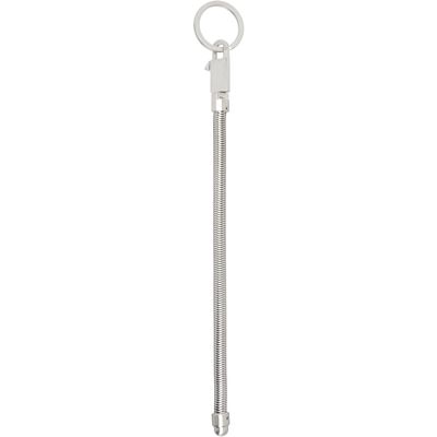 Rick Owens Rick Owens Silver Temple Snake Keychain