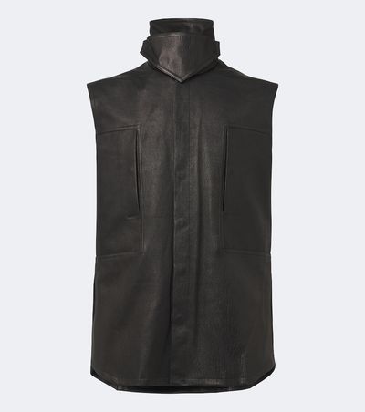 Rick Owens Rick Owens Sl leather vest