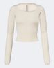 Rick Owens Rick Owens Slashed cut-out cropped virgin wool sweater - 1