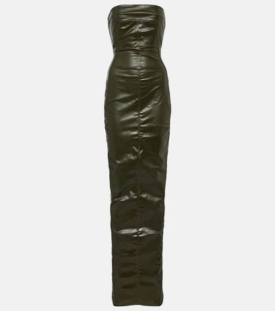 Rick Owens Rick Owens Strapless denim gown