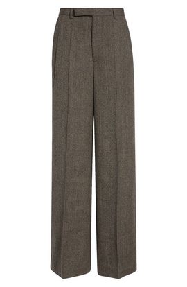 Rick Owens Rick Owens Tailored Wide Leg Wool Pants