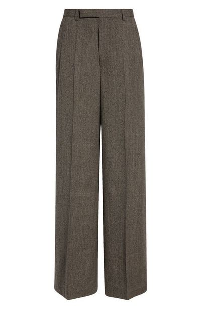 Rick Owens Rick Owens Tailored Wide Leg Wool Pants