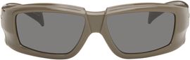 Rick Owens Rick Owens Taupe Rick Sunglasses