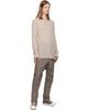 Rick Owens Rick Owens Taupe Tower Basic LS T-shirt - 4