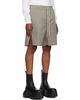Rick Owens Rick Owens Taupe Tower Boxers Shorts - 2