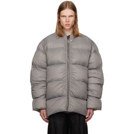 Rick Owens Rick Owens Taupe Tower Classic Flight Down Jacket