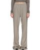 Rick Owens Rick Owens Taupe Tower Dietrich Drawstring Lounge Pants - 1