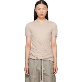 Rick Owens Rick Owens Taupe Tower Double S/S T-shirt