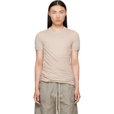 Rick Owens Rick Owens Taupe Tower Double S/S T-shirt
