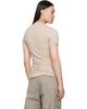 Rick Owens Rick Owens Taupe Tower Double S/S T-shirt - 3