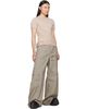 Rick Owens Rick Owens Taupe Tower Double S/S T-shirt - 4