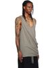 Rick Owens Rick Owens Taupe Tower Draped Pony Tank Top - 2