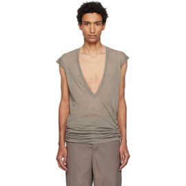 Rick Owens Rick Owens Taupe Tower Dylan T-shirt