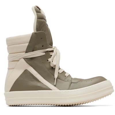 Rick Owens Rick Owens Taupe Tower Geobasket Sneakers
