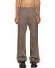 Rick Owens Rick Owens Taupe Tower Geth Trousers - 1