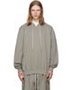 Rick Owens Rick Owens Taupe Tower Heavy Jersey Hoodie - 1
