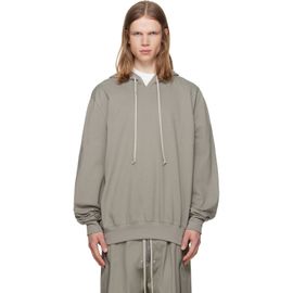 Rick Owens Rick Owens Taupe Tower Heavy Jersey Hoodie