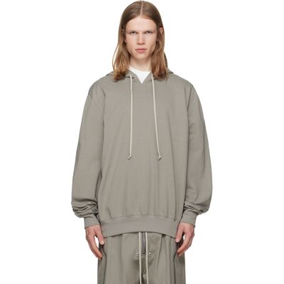 Rick Owens Rick Owens Taupe Tower Heavy Jersey Hoodie