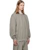 Rick Owens Rick Owens Taupe Tower Heavy Jersey Hoodie - 2