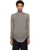 Rick Owens Rick Owens Taupe Tower Level Turtleneck - 1