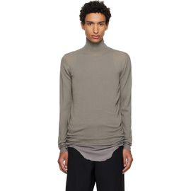 Rick Owens Rick Owens Taupe Tower Level Turtleneck
