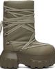 Rick Owens Rick Owens Taupe Tower Megalace Lunar Mega Tractor Boots - 1