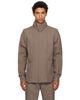 Rick Owens Rick Owens Taupe Tower Outershirt Jacket - 1
