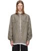 Rick Owens Rick Owens Taupe Tower Overshirt - 1
