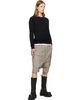Rick Owens Rick Owens Taupe Tower Pods Cargo Shorts - 4