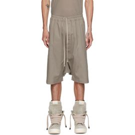 Rick Owens Rick Owens Taupe Tower Rick S Pods Shorts