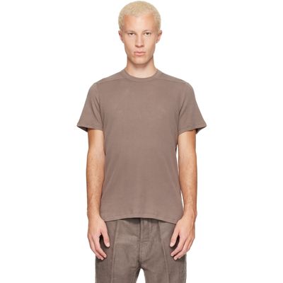Rick Owens Rick Owens Taupe Tower Short Level T-Shirt