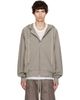 Rick Owens Rick Owens Taupe Tower Windbreaker Hoodie - 1