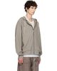 Rick Owens Rick Owens Taupe Tower Windbreaker Hoodie - 2
