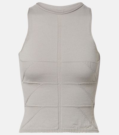 Rick Owens Rick Owens Temple virgin wool tank top