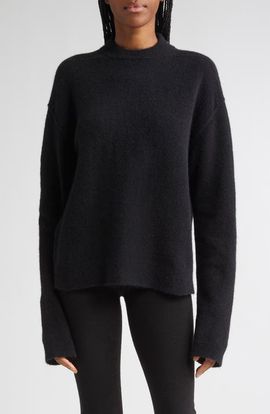 Rick Owens Rick Owens Tommy Alpaca & Wool Blend Sweater