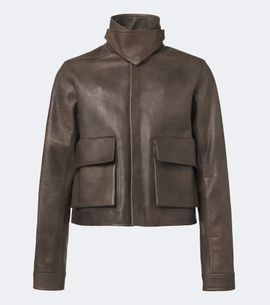 Rick Owens Rick Owens Tower Alice leather jacket